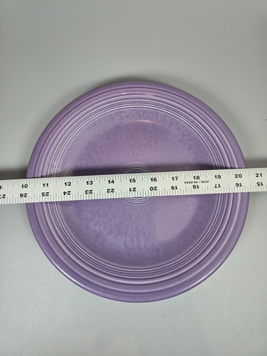 FIESTA Ware Lilac Light Purple Large Plate Dinner Entree 10.5” Retired HTF - Picture 4 of 4