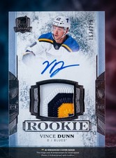 2017-18 Upper Deck The Cup Vince Dunn RC Auto Patch /249 #144