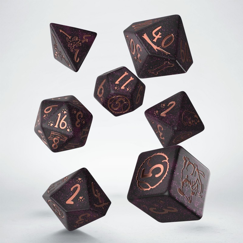Q-Workshop BNIB DOGS Dice Set: Luna