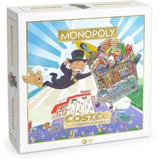 WS Game Company Monopoly Costco Edition Board Game for 2 to 6 Players