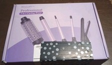 New Bestope Pro Curling Iron Wand 5 In 1 Curling Wand, flat iron In Box