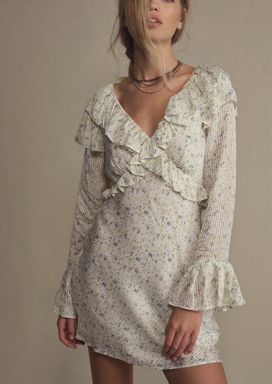 Free People Sweetest Thing Mini Dress Size 4 MSRP: $148
