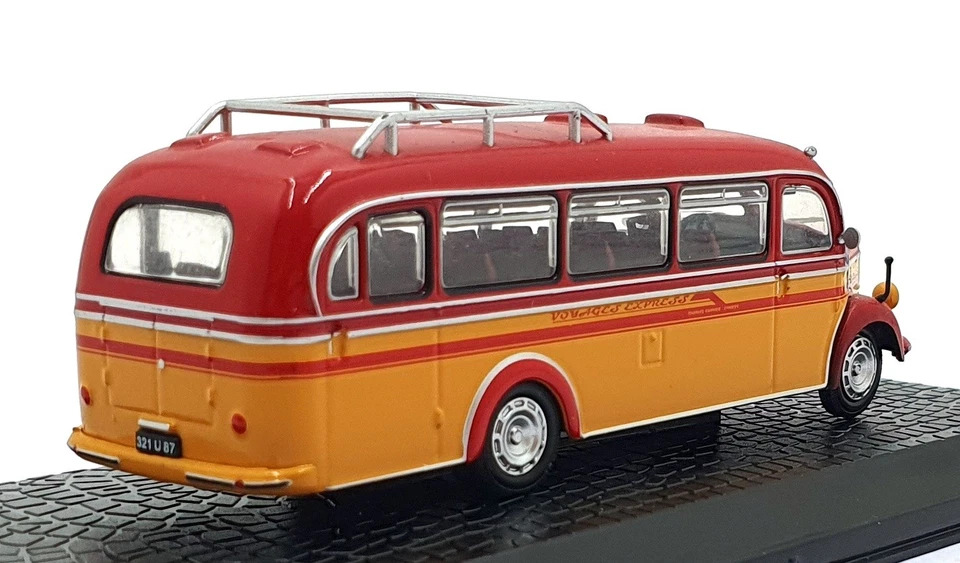 Atlas Editions 1/72 Scale 7 163 136 - 1949 Mercedes-Benz O 3500 - Red/Orange - Image 2 of 4