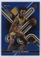 2022 Topps Finest OTE Overtime Elite Blue Refractor 91/150 Bryson Warren #7 0l1