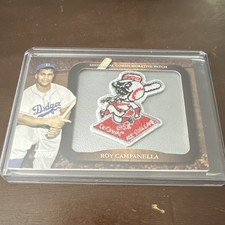 2009 Topps Legends Patch Roy Campanella LPR-14 Brooklyn Dodgers Baseball