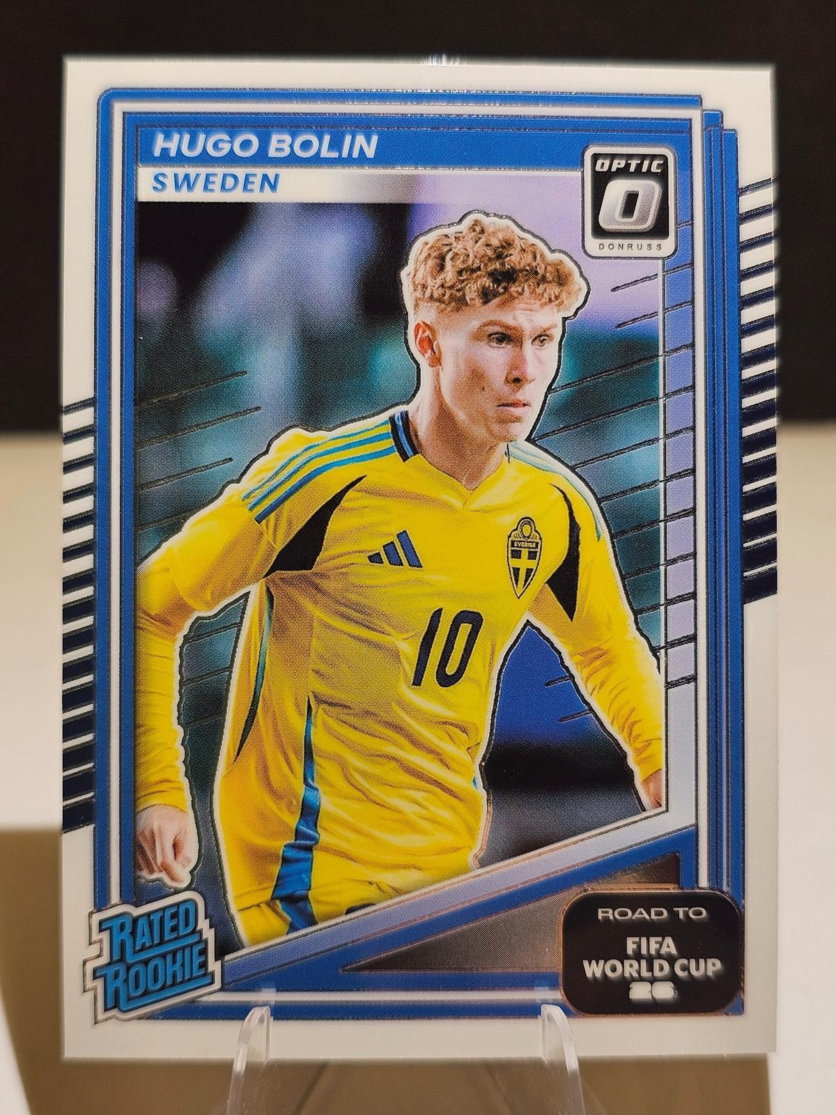 Hugo Bolin RC 2025-26 Donruss Road to FIFA World Cup #243 Optic Sweden
