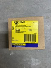 QO2100VH Square D 100 Amp 240V 2 Pole 22K Rated Plug in Circuit Breaker New