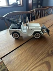 White Tonka Jeep Wrecker Snowplow