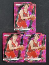 Matas Buzelis 2024-25 Panini Prizm Pink Ice Base RC #252 Lot 3 -b4