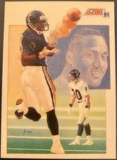 1991 Andre Rison Score - The Leader  #329 COMBINED SHIPPING