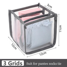 Sports Bra Underwear Organizer Storage Box Panties Socks Storage Boxes Wardrobe
