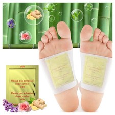 Foot Pads 100Pcs Foot Pads for Foot Care Ginger Foot Patch with Natural Ingre...