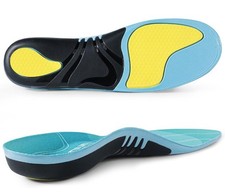 Professional Sport Insoles w/ Medium Arch Support  Shock Absorption Sz 5.5-6 .5