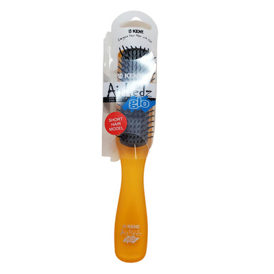 Kent AirHedz Glo Brush For Short & Fine Hair Tangerine