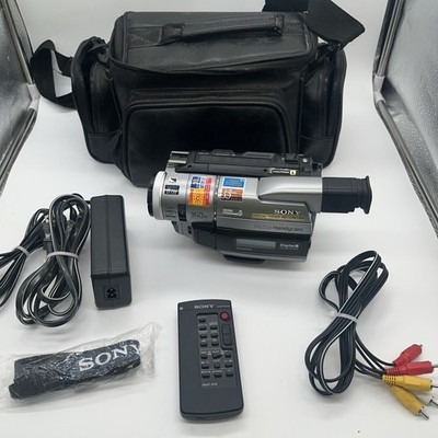 Sony Handycam CCD-TRV310 Digital-8 Camcorder Tested With Case With