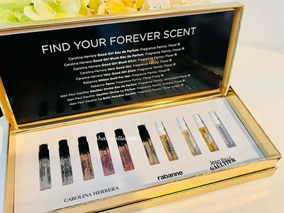 DISCOVERY SET GOOD GIRL JEAN PAUL GAULTIER PACO RABANNE SAMPLE PERFUME SET