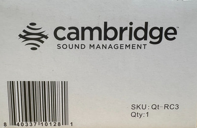 Biamp / Cambridge In-Room Volume Control (P/N: QT-RC3)