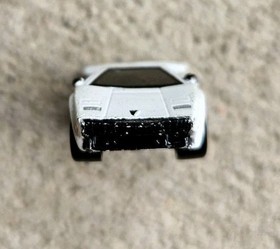 1986 Vtg Micro Machines Lamborghini Countach Car White 