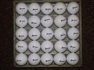25 Srixon AD333 Golfbälle. Perle (A) Klasse