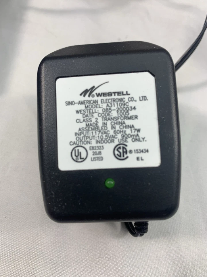 WESTELL MODEL 6100 ROUTER WITH ADAPTER - Image 3 of 3