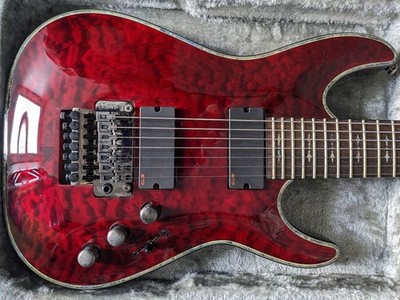 Schecter Diamond Series Hellraiser C-7 FR Electric Guitar Black