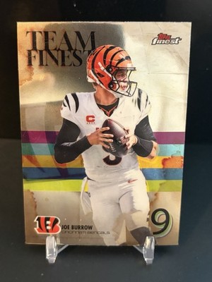 Topps Finest Football Team Finest Joe Burrow #TF-2 Cincinnati Bengals 2025