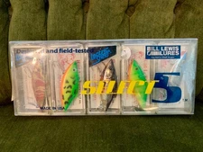 Bill Lewis Select 5 Rat-L-Trap 1/2oz Box Set *NOS*Lipless Crankbait Lures