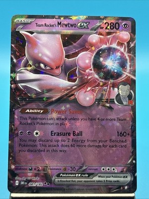 Team Rcoket's Mewtwo ex - 81/182 Destined Rivals - Pokémon TCG