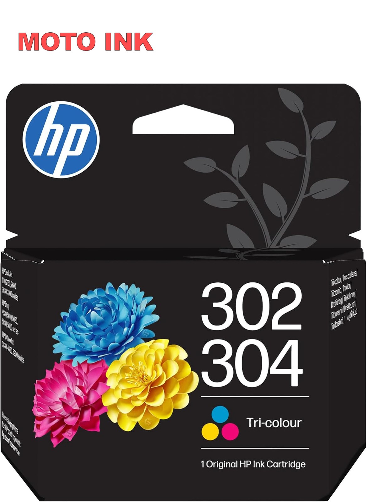 HP 302/304 std Tri-Colour ink cartridge for HP Deskjet 3630 3700