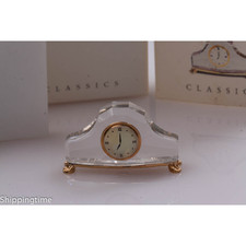 Swarovski Statuina Cristallo Ricordi - Orologio Mantello Oro 200076