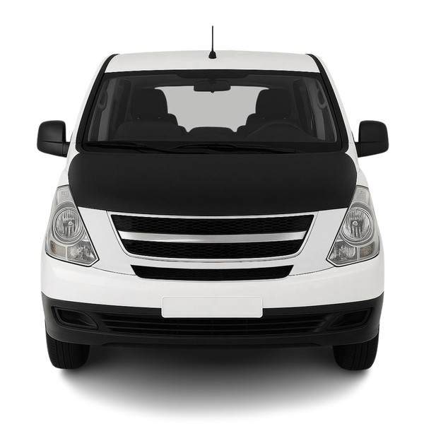 Haubenbra Bonnet Bra Steinschlagschutz FüR Hyundai Starex 2007-2021 Schwarz 1Tlg-image