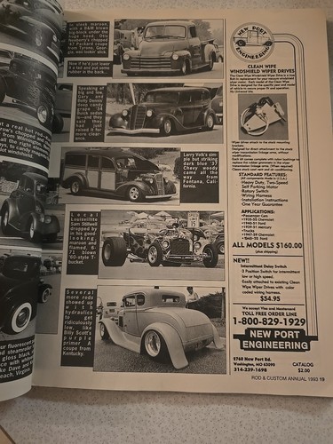 RARE VINTAGE Hot Rod Rod & Custom Annual October 20 1993 Rods Are Hot! - Picture 5 of 7