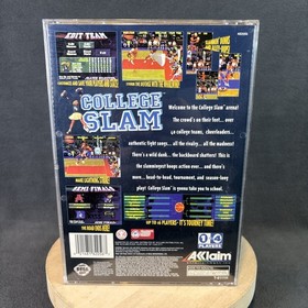 SEGA Saturn - College Slam - Complete/CIB w/ Reg Card - Refurbished, Excellent