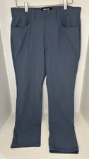 Kirkland Signature Commuter Pant Men 32x29 Blue Moisture Wicking Stretch Golf