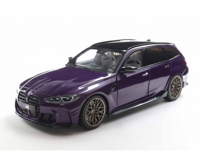 Solido Modellauto Maßstab 1:18 BMW M3 (G81) TOURING lila metallic 2024 S1813701