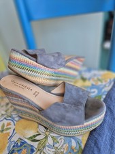 Hohe Clogs bunt Echtleder 39 Farben Typ MISSO...