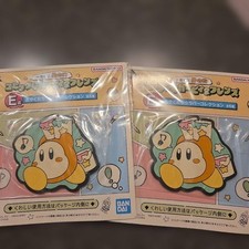 Ichiban Kuji Kirby of the Stars E Prize Rubber Collection Set of 2 with the