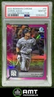 Aaron Judge PSA 10 2022 Bowman Chrome 114/299 Fuchsia Refractor Yankees 8431
