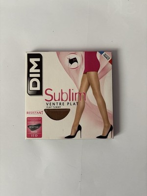 Strumpfhose Dim Sublim flacher Bauch Farbe Gazelle Gr. 2