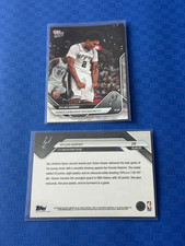 2025 Topps Now NBA Basketball 29 Dylan Harper RC Rookie Card 10/26 Historic Game