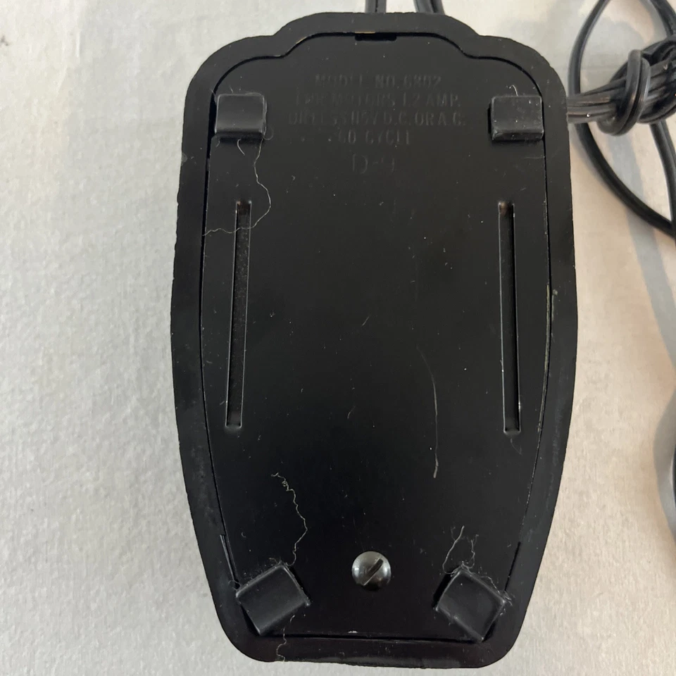 Sears Sewing Machine Pedal Model No. 6802 Untested FOR PARTS ONLY - Image 3 of 4