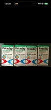 New Lot Of 4 Boxes Pataday Extra Strength Eye Allergy Itch Relief EXP 7/2027
