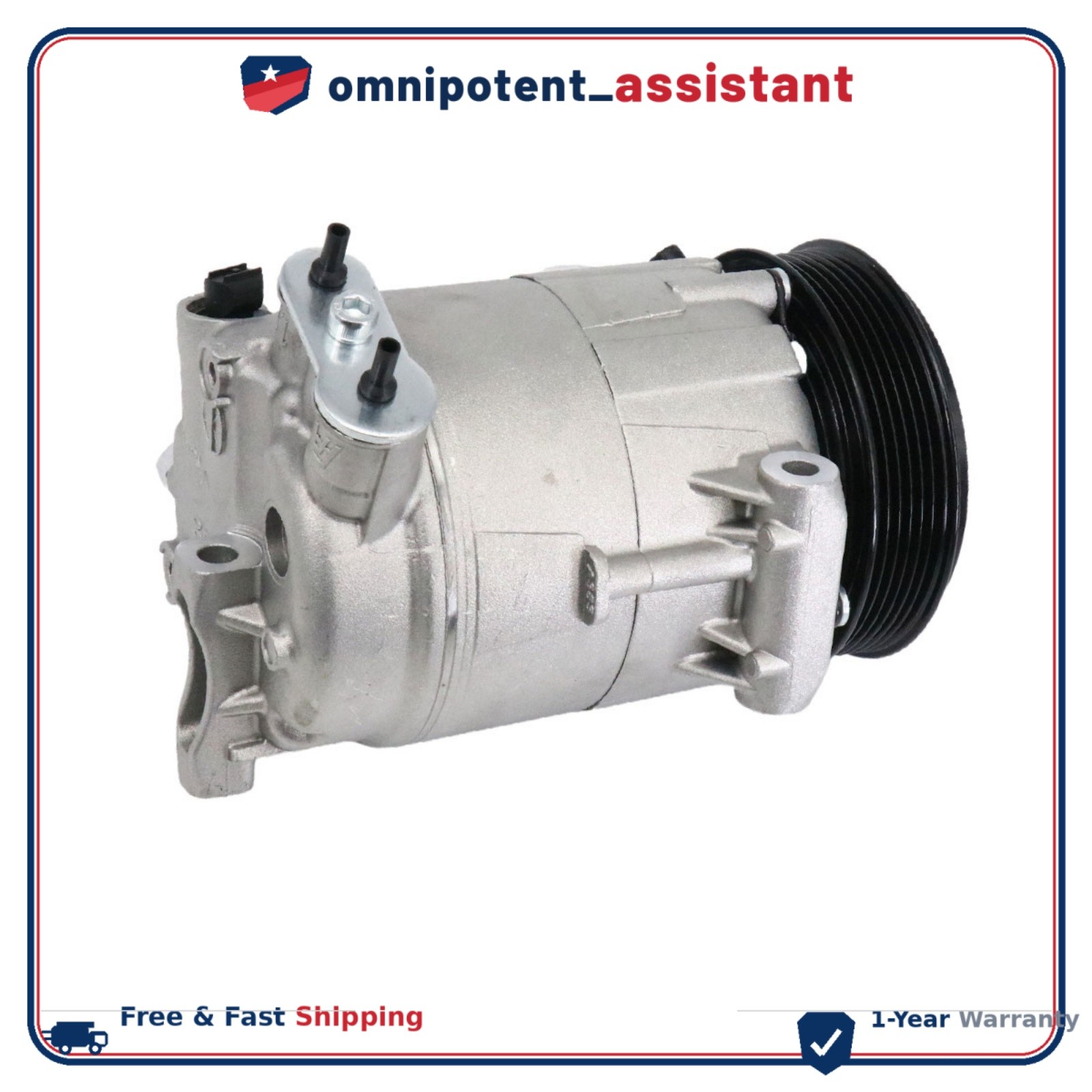 Maserati Quattroporte 2014-2019 Compressor with bracket P/N 308715