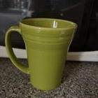 Homer Laughlin FIESTA bistro LATTE MUG 18 oz Lemongrass GREEN  FIESTAWARE