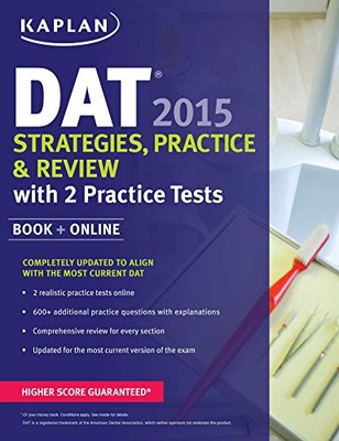 Kaplan DAT (Kaplan Test Prep) - VERY GOOD