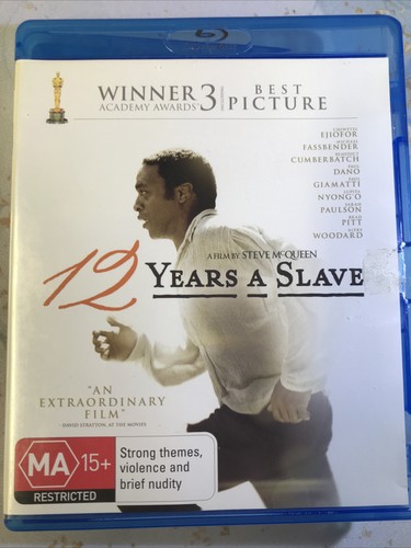 12 Years a Slave (2013) disc cover