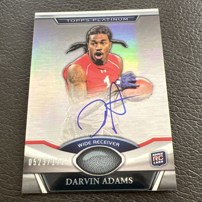 2011 Topps Platinum Rookie Autographs #5 Darvin Adams/1725