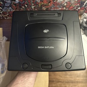 Sega Saturn Console - Complete CIB In Plastic - Tested - Authentic - Clean!