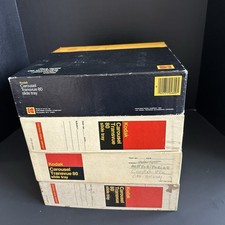 Kodak Carousel Transvue 80 Slide Tray With Original Box, Lot Of 4