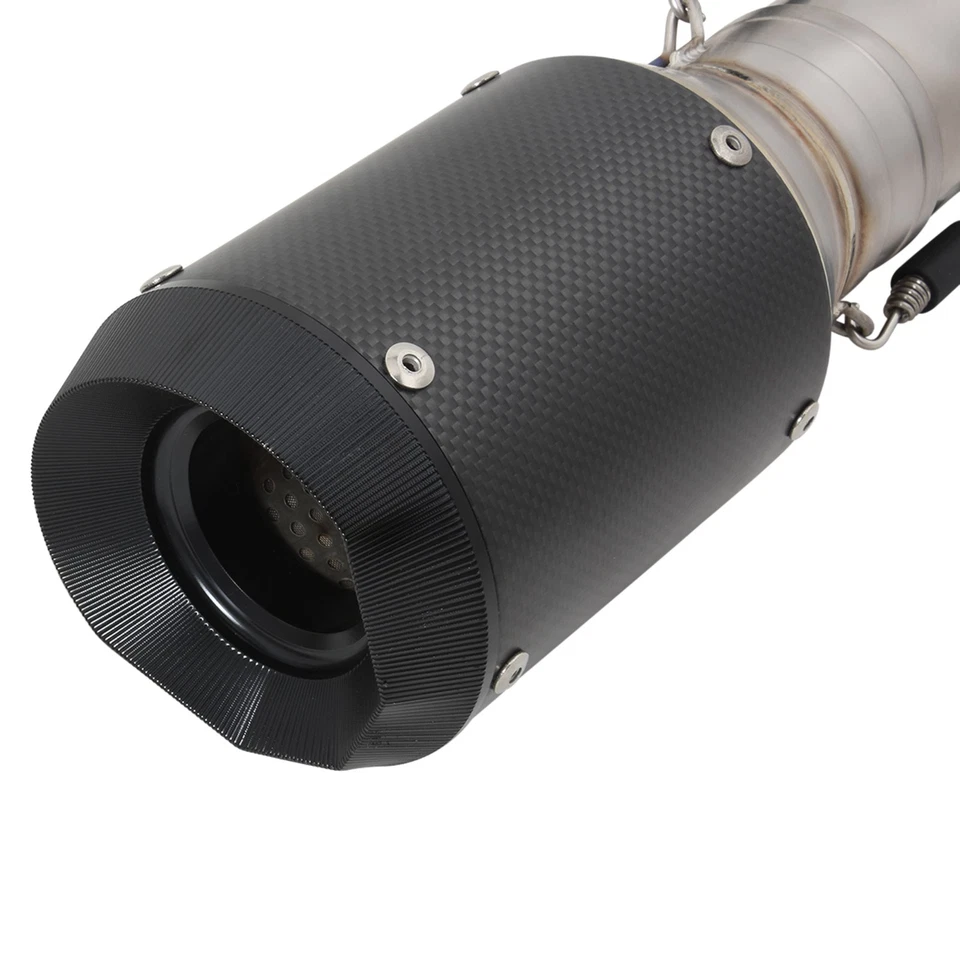 Titanium Exhaust Tips Muffler Middle Link Pipe For CF-Moto 450SS 450NK 2022-2025 Foto 3 de 4